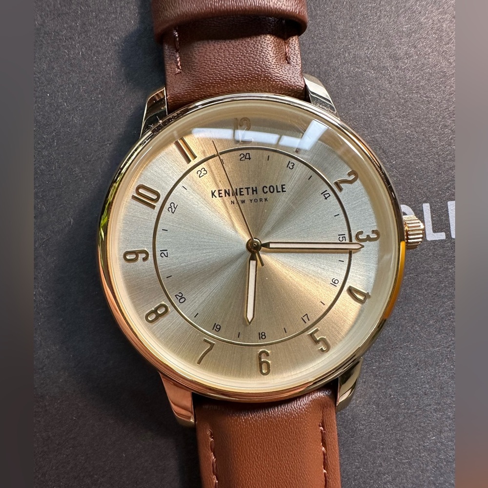 Kenneth Cole Gold Watch